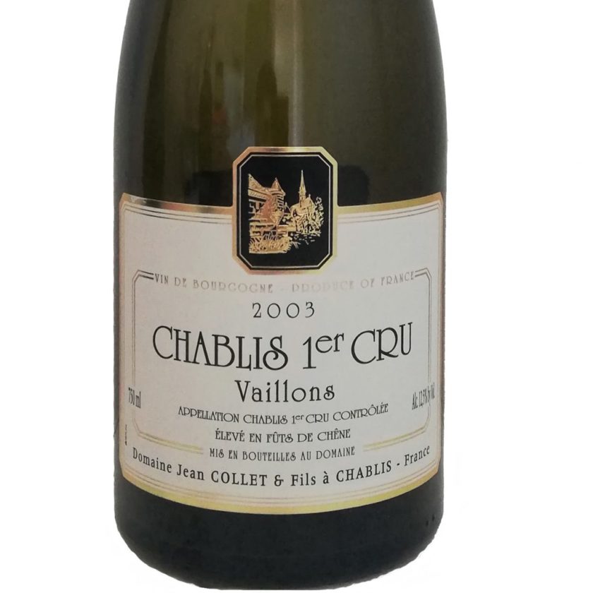Chablis 1er Cru Vaillons 2003 Domaine Jean Collet Fils