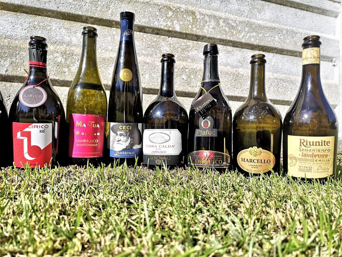 Lambrusco al supermercato migliori e peggiori la degustazione 2