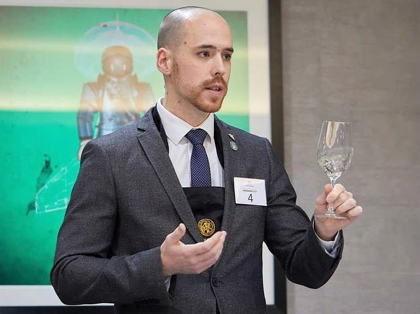 Tamas Czinki primo master sommelier ungherese