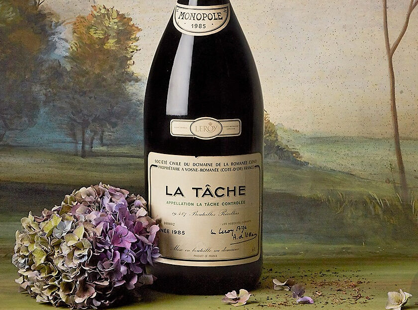Allasta la collezione 1985 Domaine de la Romanee Conti di Pinchiorri