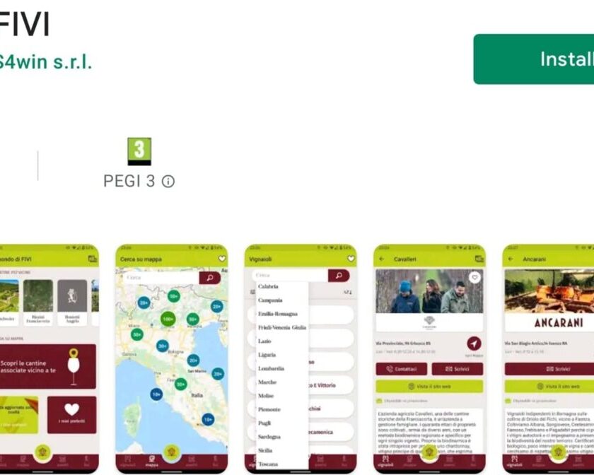 App Fivi per Apple e Android vignaioli indipendenti a portata di smartphone