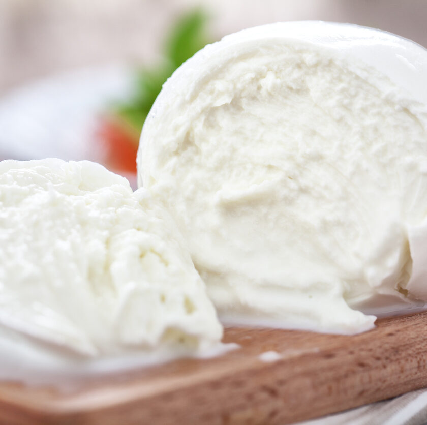 mozzarella di bufala campana latte congelato