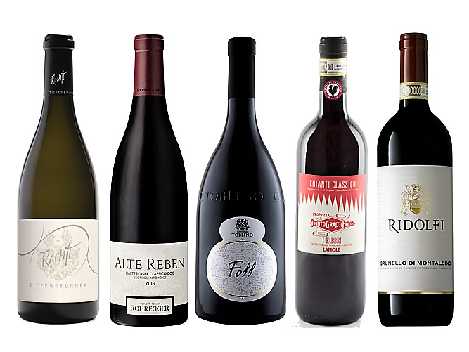 Catalogo 2021 Cuzziol Grandi Vini novita Alto Adige Trentino Toscana Tiefenbrunner Rohregger Cantina Toblino I Fabbri Ridolfi