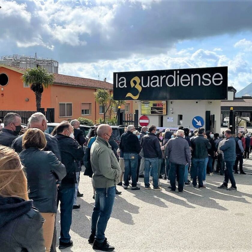 Campania Cantina Solopaca e La Guardiense diventano hub per il vaccino 1