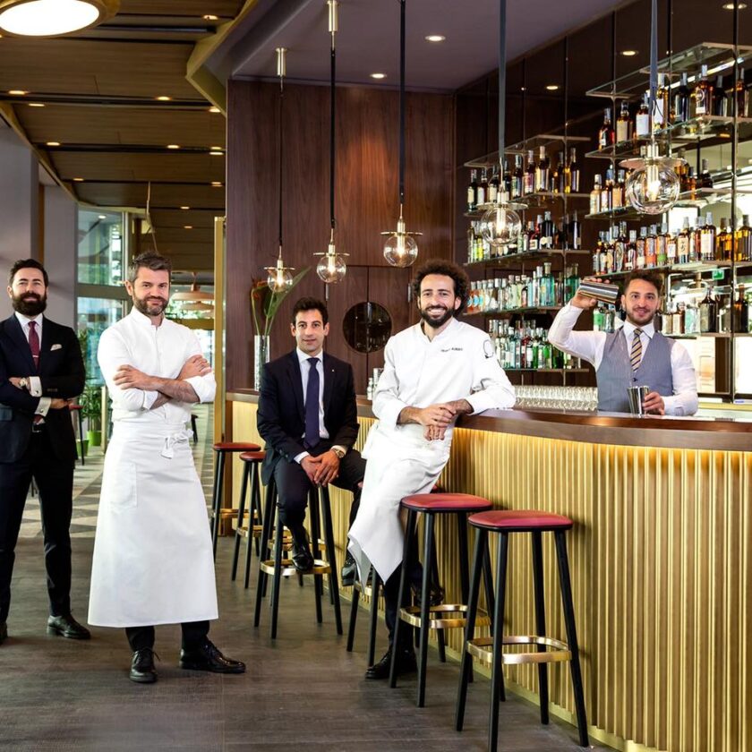 Chef Franco Aliberti al fianco di Bartolini dopo la chiusura del Tre Cristi Milano