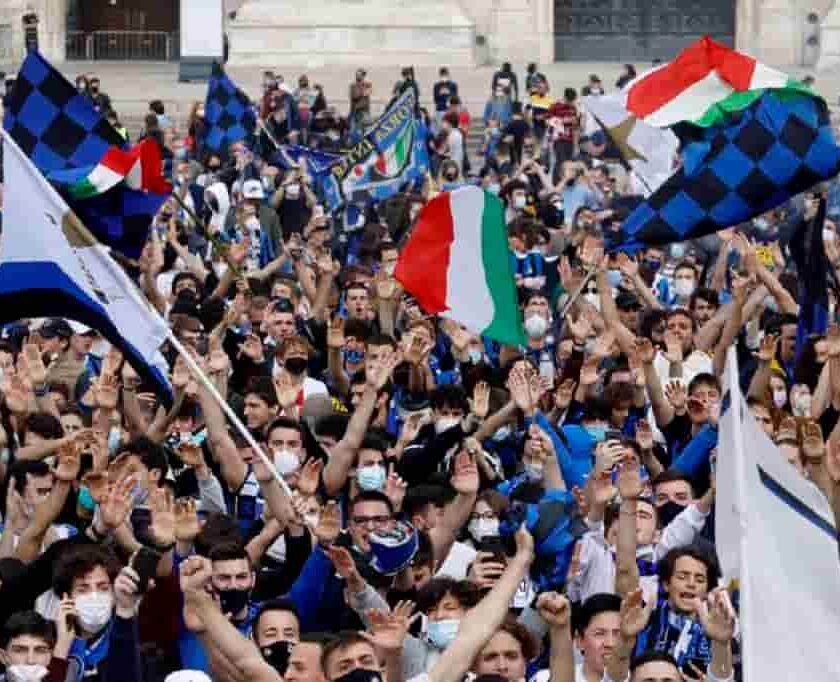 festa scudetto inter ansa