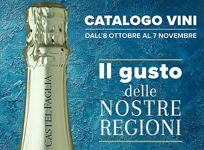 Vini in promozione al supermercato, Carrefour show guida al Catalogo vini fino al 7 novembre