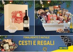 Catalogo Metro 2021 i migliori cesti di Natale, confezioni e cassette di vino sotto i 100 euro