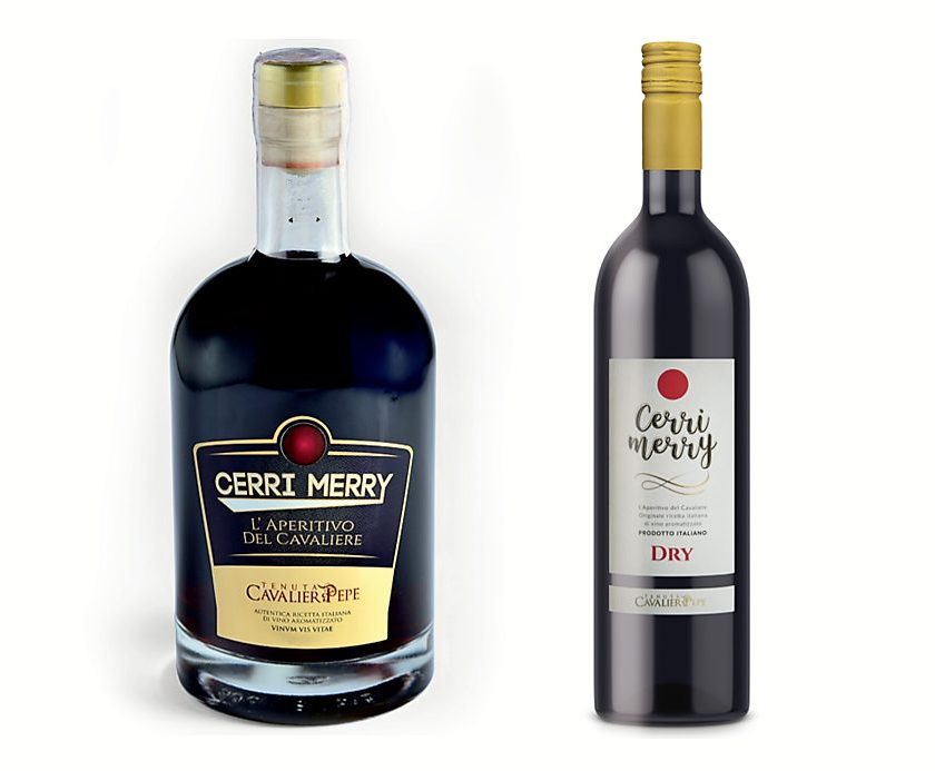 Cerry Merry e Cerry Merry Dry aperitivi Aglianico Tenuta Cavalier Pepe cocktail