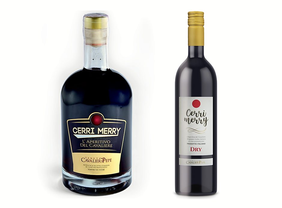 Cerry Merry e Cerry Merry Dry aperitivi Aglianico Tenuta Cavalier Pepe cocktail