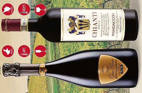 Vino star dei volantini di fine maggio grazie alla Cantina del Gigante ecco i vini da comprare