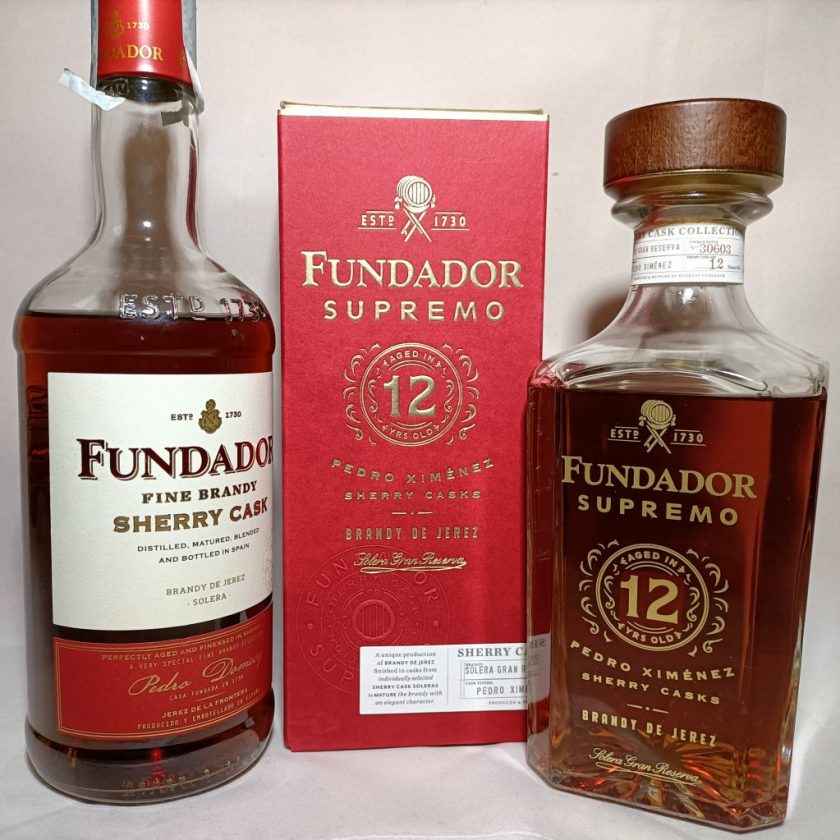 Fundador Sherry Cask e Fundador Supremo 12