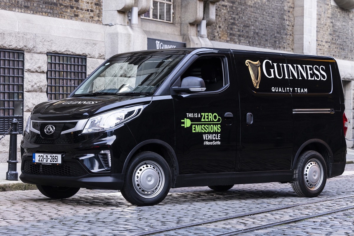 Guinness: veicoli a emissioni zero per il trasporto della birra