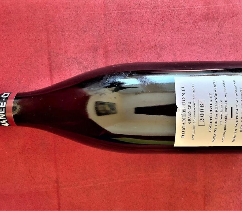 Italiani pazzi per le aste di vino e Champagne. E si guadagna fino a 60 mila euro anno Domaine de la Romanee Conti Romanee Conti Grand Cru del 2006