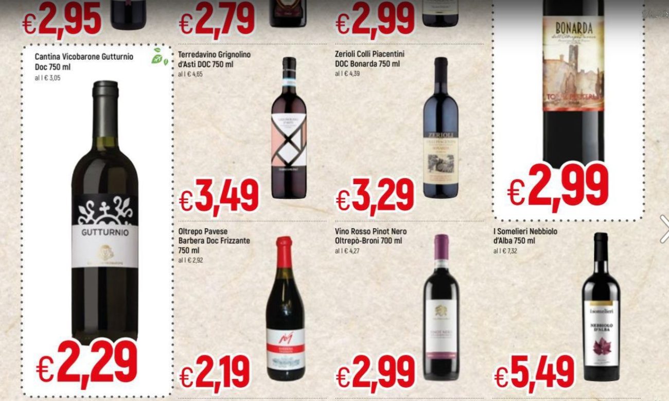 Vino a volantino la Gdo si stiracchia in vista di un anno determinante Vino a volantino la Gdo si stiracchia in vista di un anno determinante