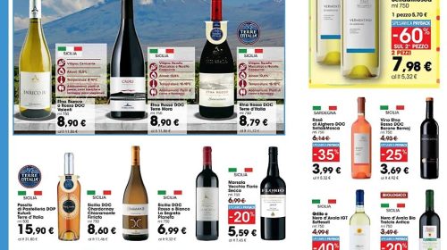 Carrefour sbaraglia la concorrenza con il Catalogo Vini valido fino al 20 marzo