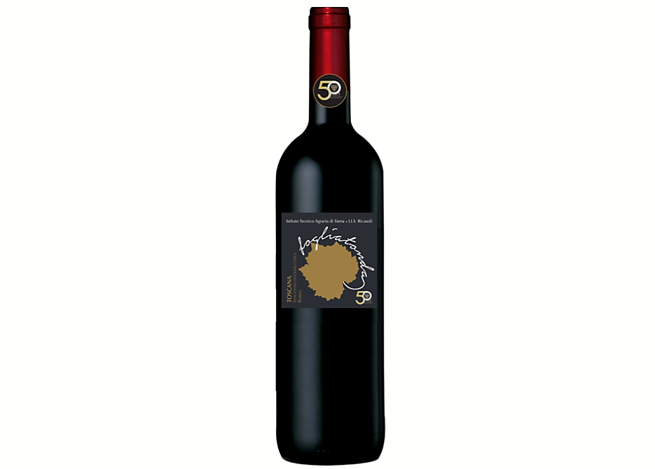Fisar festeggia 50 anni e celebra il vitigno autoctono toscano Foglia tonda vino bottiglia celebrativa