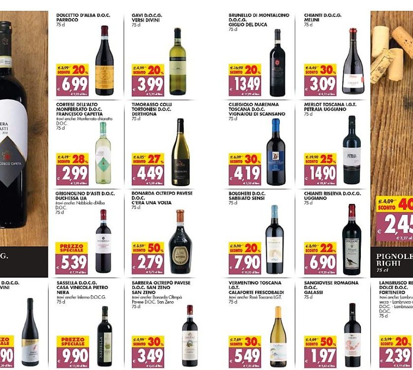 Tigros in gamba tesa su Carrefour aggiornamento vini in promozione fino a inizio marzo