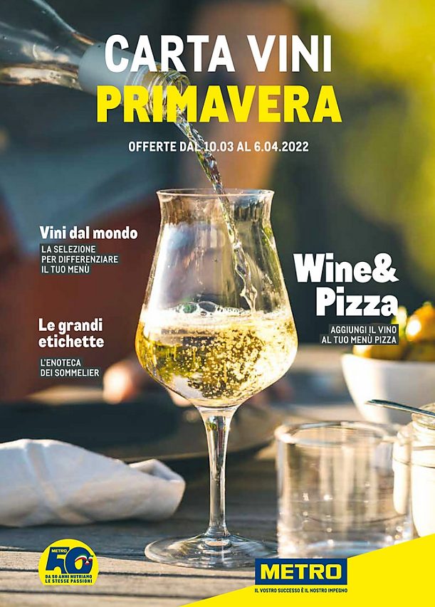 Il vino con la pizza il catalogo di Metro che stuzzica i ristoratori italiani (e provoca le cantine) editoriale davide bortone