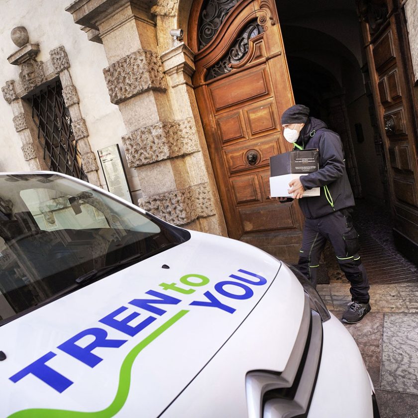 TRENTto YOU due furgoni elettrici per il vino nel centro storico di Trento