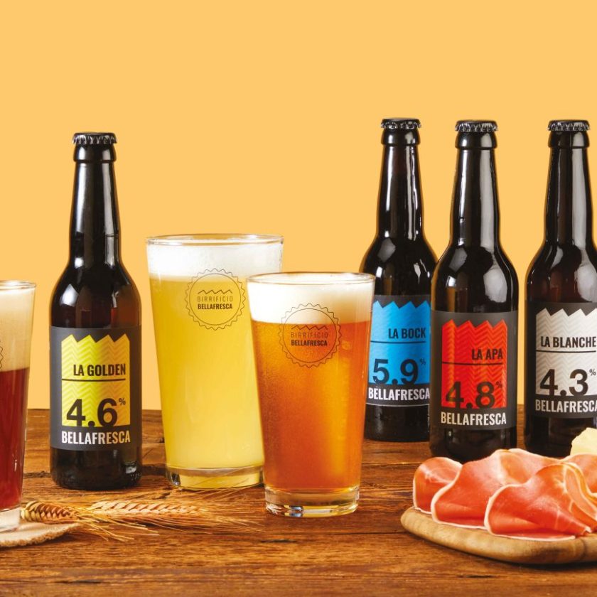 Iper La grandi i lancia la birra BellaFresca Golden Blanche Apa e Bock di produzione propria