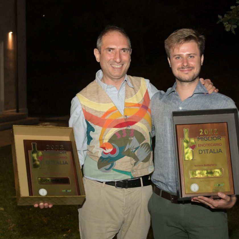 Luca Sarais e Filippo Carraretto trionfano al Concorso Miglior Enotecario d Italia