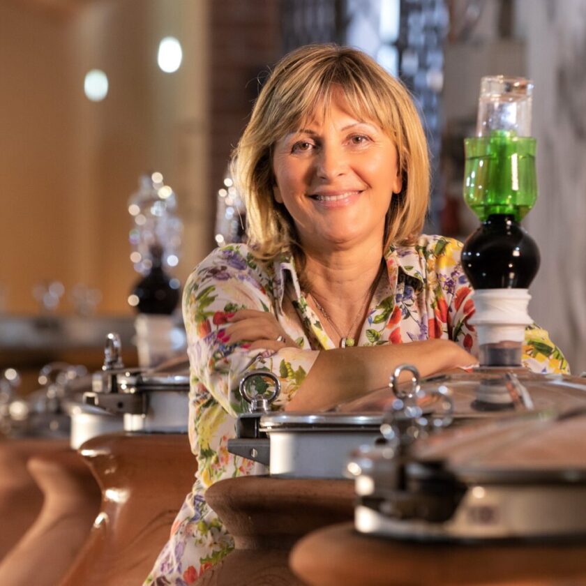 Recantina puo diventare vitigno principe del Montello. Parola di Graziana Grassini vinificazione anfora