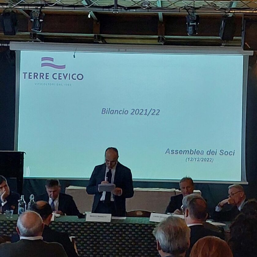 Terre Cevico fatturato 2021 2022 a 1896 milioni di euro Marco Nannetti