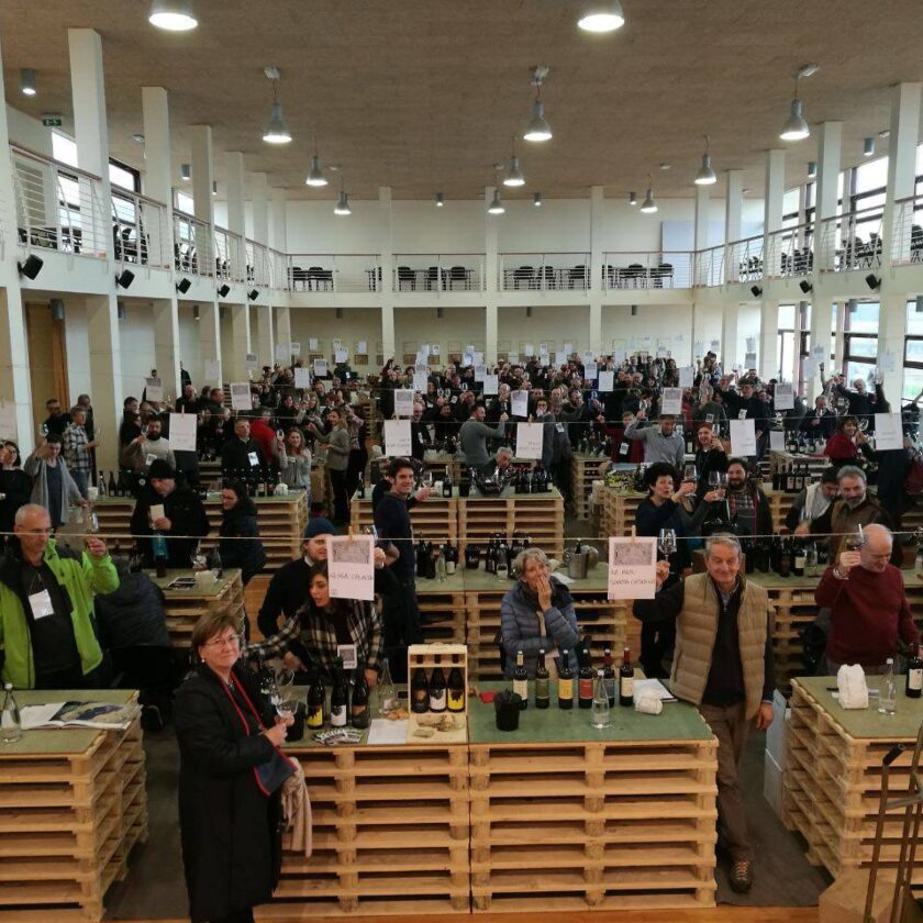 A Brescia Calvisano Vino In dipendente 2023 fiera anti chimica tecnologia ed industrializzazione vini naturali stefano belli