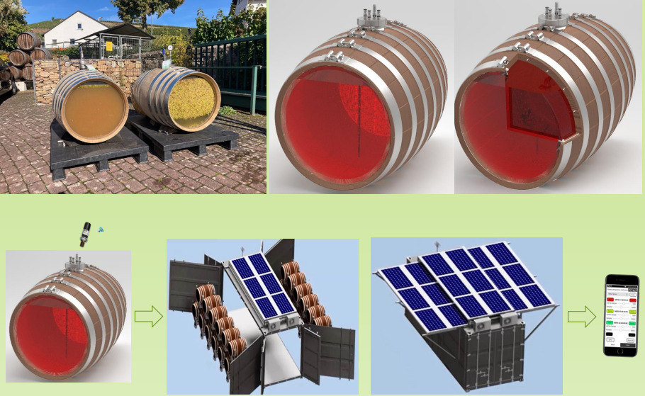 Produrre vino senza additivi e solfiti la rivoluzione delle botti Vbung enologo inventore Vitalie Popa 1