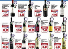 Volantini Gdo, Il Gigante scalda febbraio il vino in promo al super si compra qui