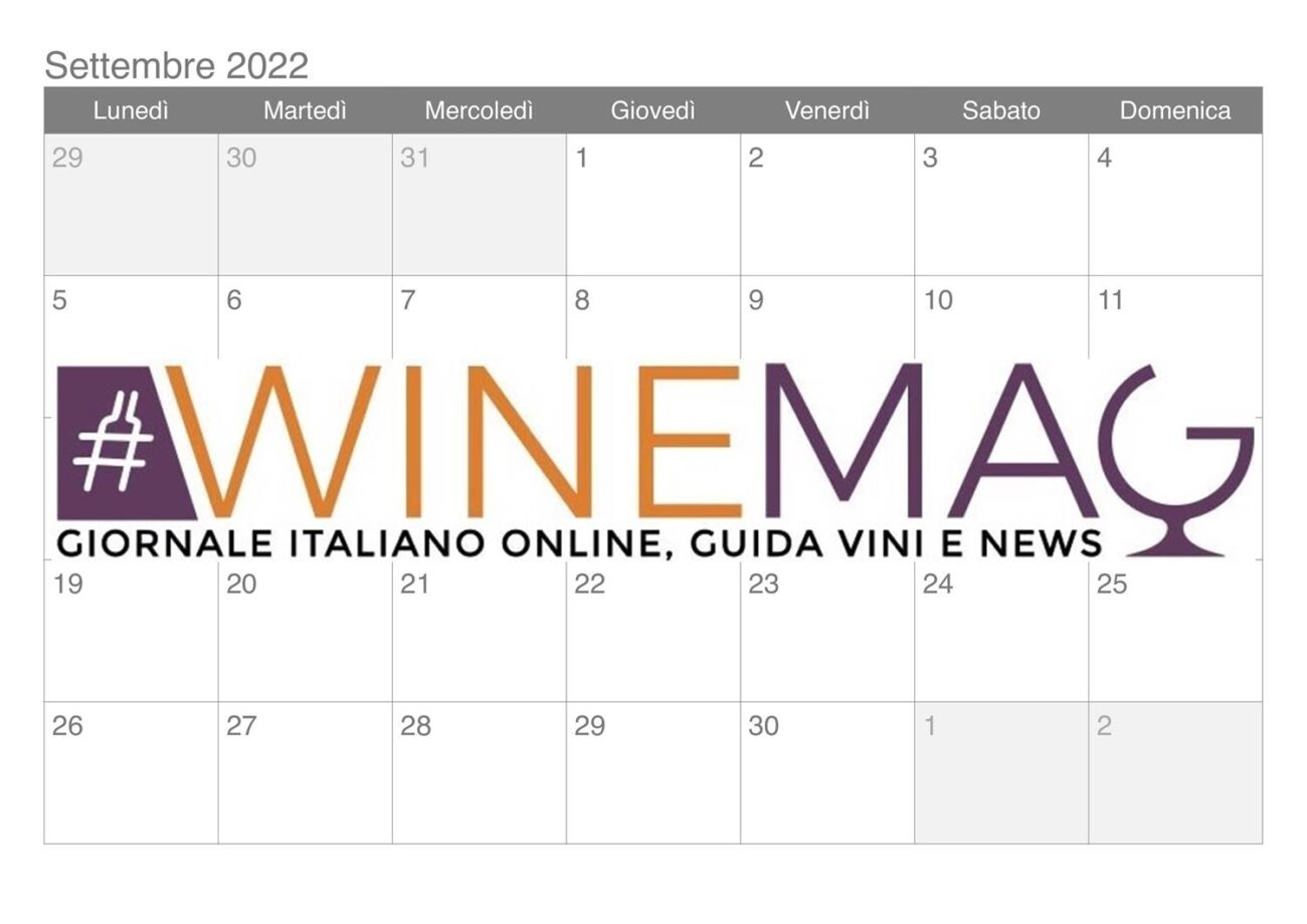 Le winenews del vino italiano in 12 giorni: cosa è successo a settembre 2022?