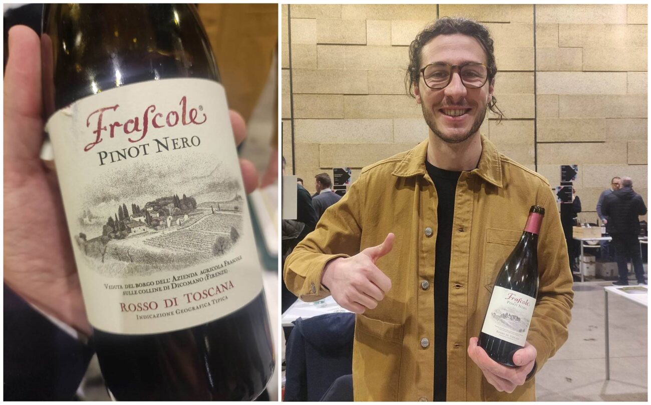 Frascole, un Pinot Nero da favola (in Toscana): quando il vino naturale fa centro