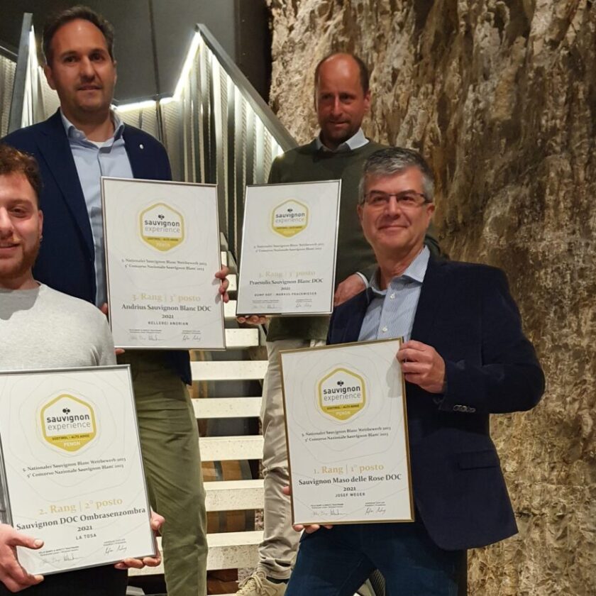 Proclamati i migliori Sauvignon Blanc italiani concorso nazionale 2023