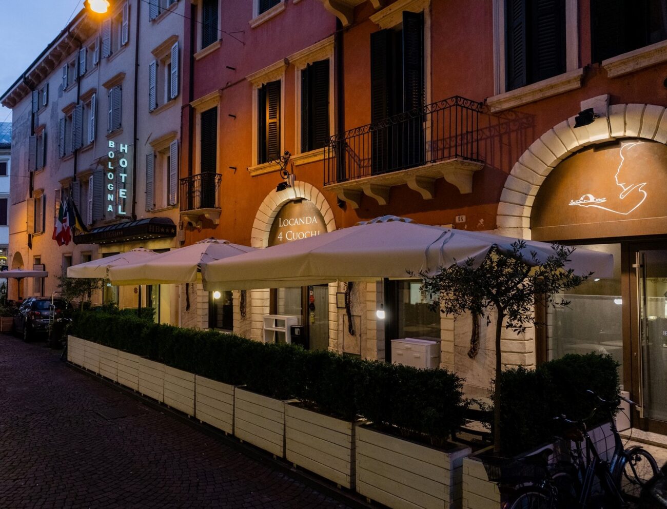 dove mangiare verona locanda 4 cuochi vigneto urbano di Verona 14 cantine della Valpolicella a portata di bicicletta