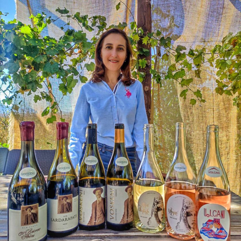 Alina Mkrtchyan winemaker Voskeni Wines vino armeno