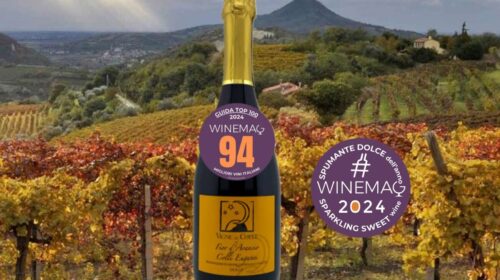 Miglior spumante dolce italiano 2024 Fior d Arancio Colli Euganei Docg 2022 di Vigne al Colle guida top 100 migliori vini italiani winemag davide bortone