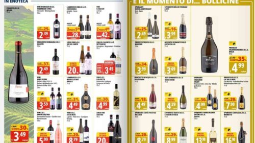 Verso Natale con il vino in promozione al supermercato fioccano i 5 cestelli della spesa nella consueta rubrica di Vinialsuper