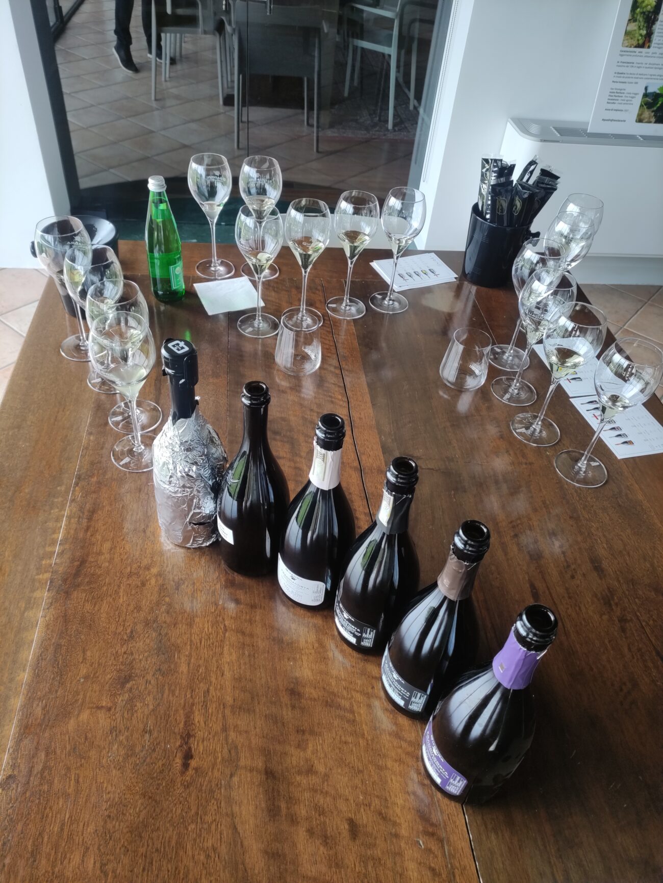 Erbamat Quadra Franciacorta Degustazione con mario falcetti 2022 2023 tasting notes 2