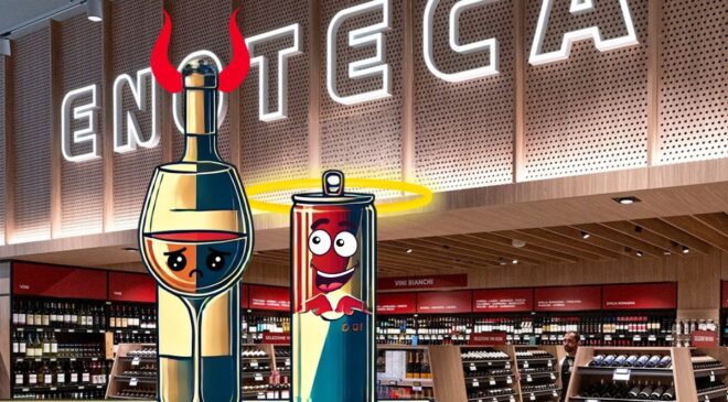 angeli e demoni vino vs energy drink Per rilanciare i consumi di vino serve un patto tra produttori Consorzi e Gdo esselunga
