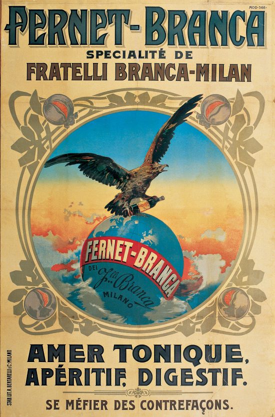 Collezione Branca tra i musei d impresa di Regione Lombardia Locandina Fernet-Branca
