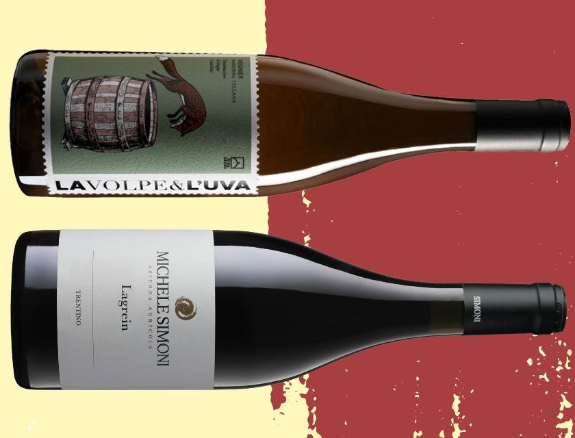 Metti un Viognier e un Lagrein per estate Girasasso e Michele Simoni zio bepi la volpe e l'uva maremma toscana doc 2024 trentino doc 2023