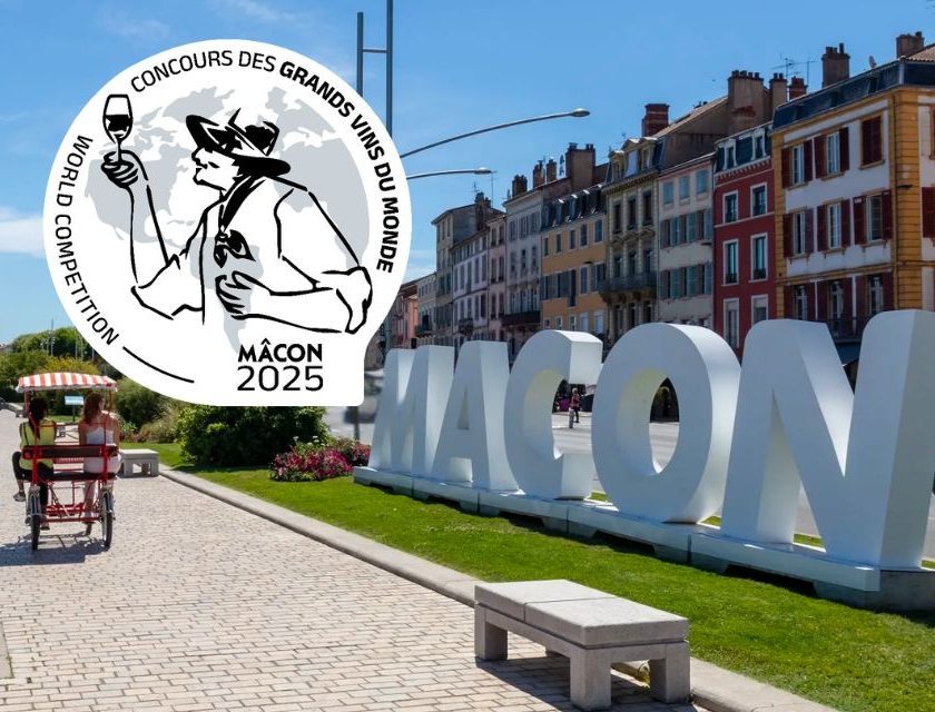 A Mâcon primo Concours des Grands Vins du Monde concorso dei grandi vini del mondo 2025