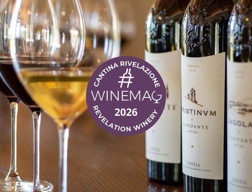 Viandante del Cielo, Cantina Rivelazione Centro Italia 2026 Guida Winemag migliori vini italiani trasimeno