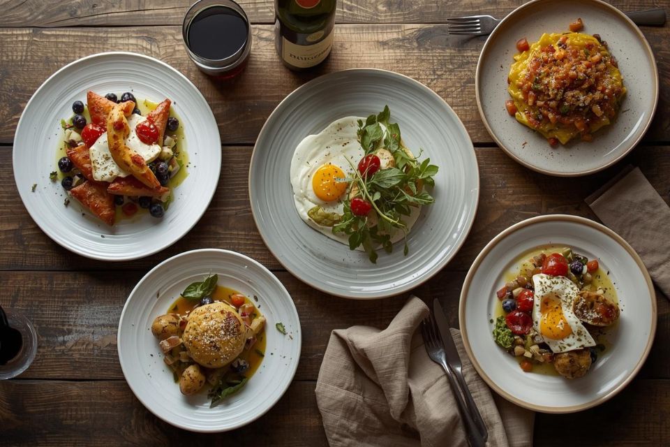 Colazione e pranzo prima di una degustazione di vino cosa mangiare