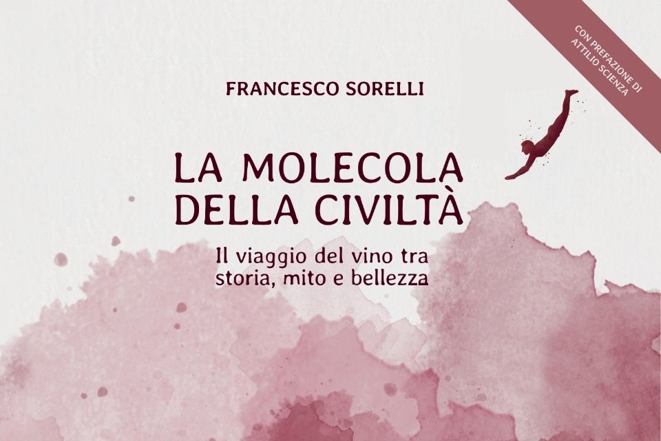 Il vino è La molecola della civiltà nel libro di Francesco Sorelli prefazione attilio scienza «La Molecola della Civiltà – il viaggio del vino fra storia, mito e bellezza»
