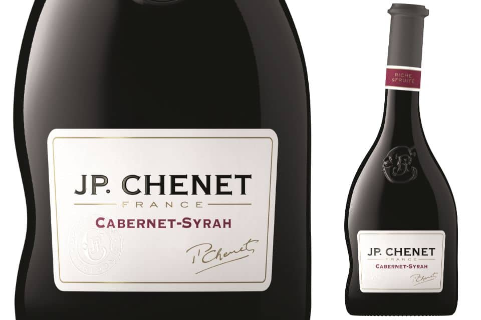 JP CHENET VIN DE PAYS D’OC ROSSO CABERNET SYRAH 2024 Menu di Natale con vini francesi al supermercato