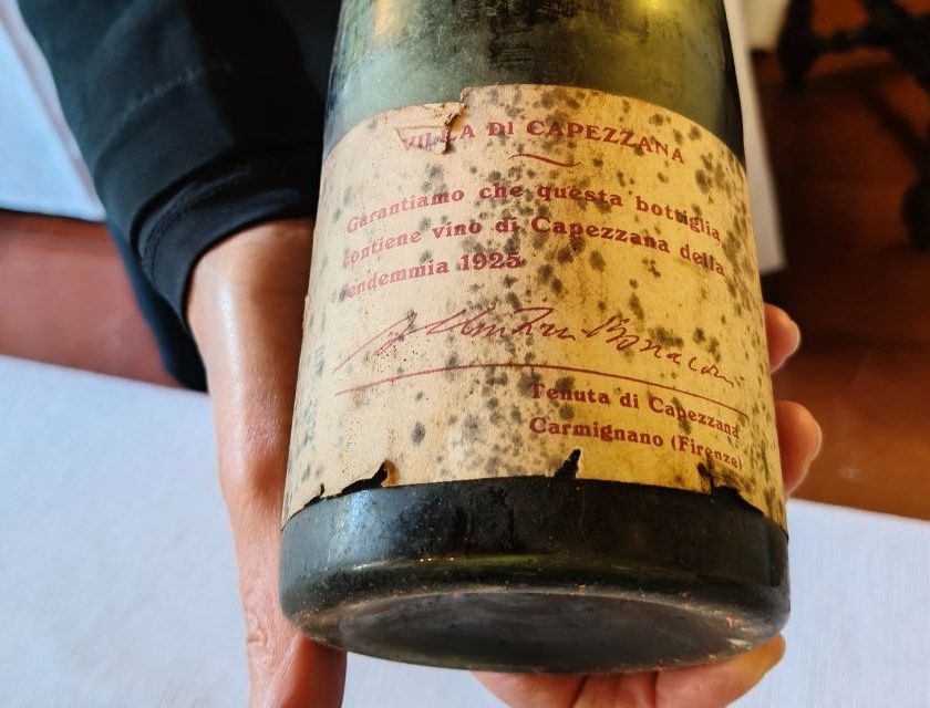 Villa Capezzana 1925: 100 anni di Carmignano nel calice