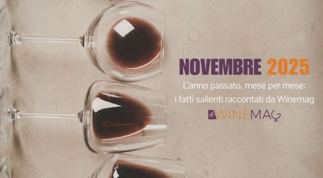 novembre 2025 del vino italiano e internazionale. Il racconto anno appena trascorso tra le wine news italiane ed estere di Winemag .it