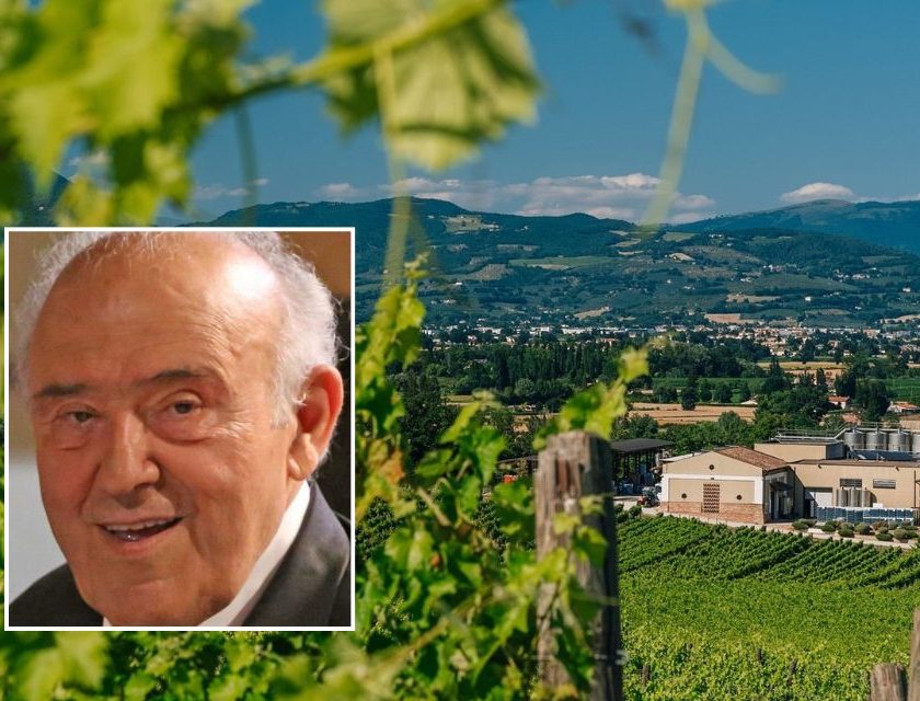Morto Arnaldo Caprai, addio al re del Sagrantino di Montefalco